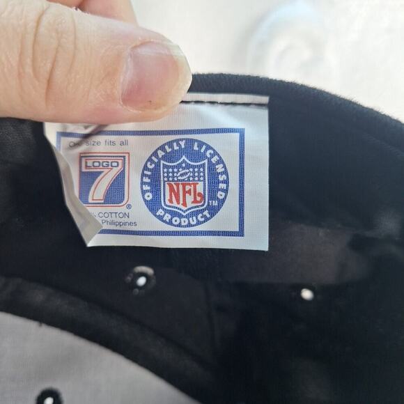 Vintage Superbowl XXXIV 2000 Atlanta Georgia -Titans Snapback Hat Cap Logo 7 - Picture 7 of 7